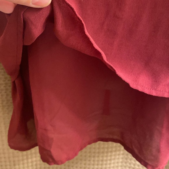 Michael Kors Red layered tunic - Picture 7 of 10